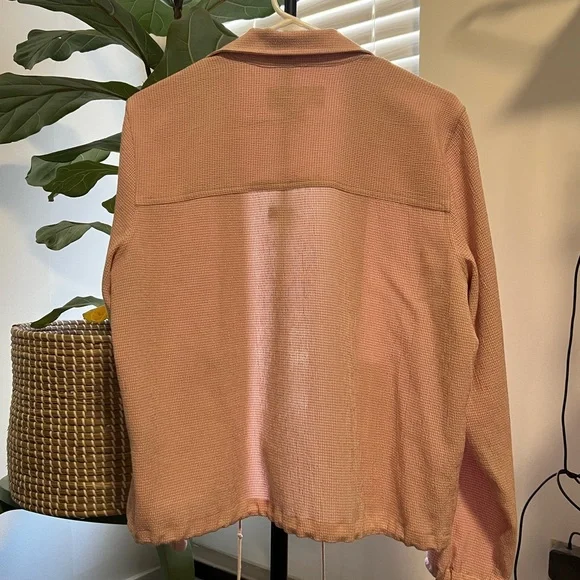 Pink gingham zip-up jacket - Picture 3 of 4